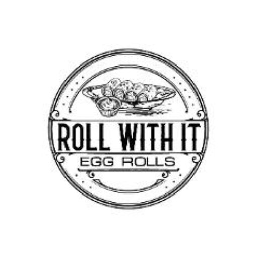 Roll With It Egg Rolls Logo